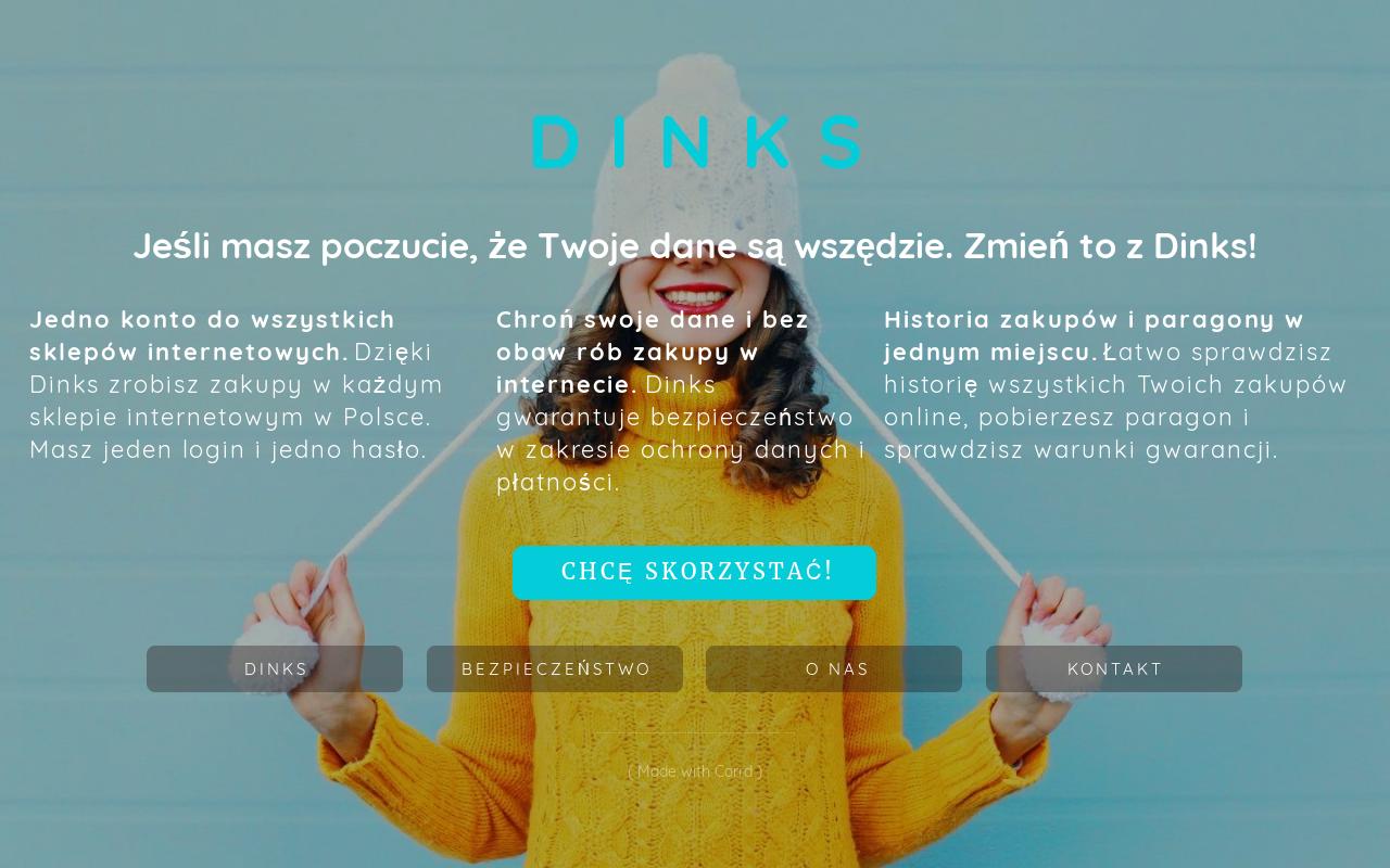 Carrd profile picture for @dinks